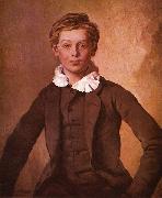 Ferdinand von Rayski Portrat des Hans Haubold Graf von Einsiedel oil painting